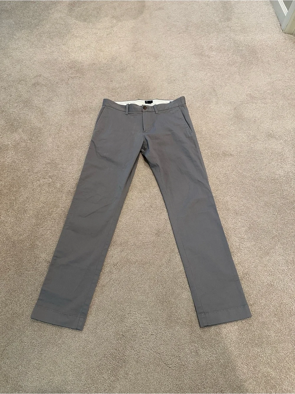 J. Crew Slim Men's Gray Casual Chino Pants 28x30